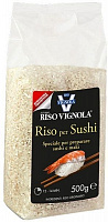 Рис TM RISO VIGNOLA круглозерный для приготовления суши 500 г 