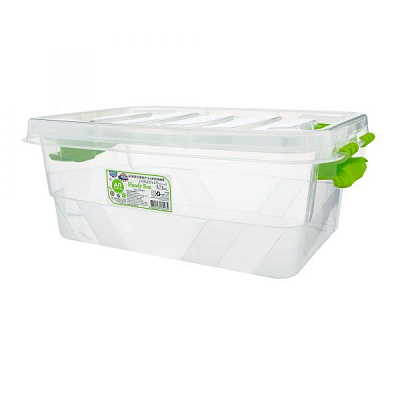 Контейнер із кришкою Ал-Пластик «Handy Box» 5,7 л 125x225x318 мм