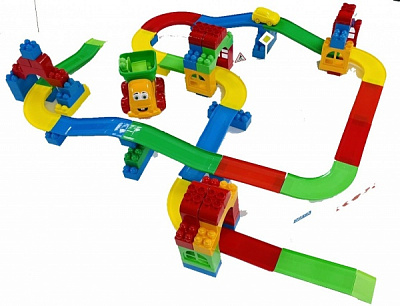 Игрушка-конструктор Bamsic Старый город №3 116 деталей 115/23