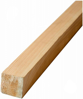 Брус Лісбудінвест цельная конструкция 40х40х2500 мм сосна