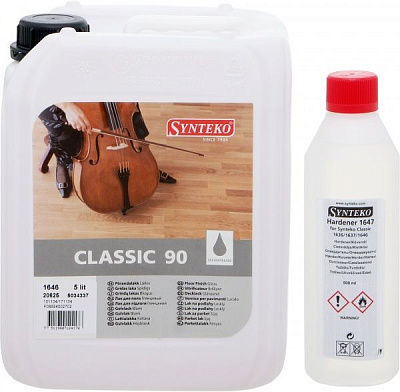 Лак паркетный CLASSIC 90 SYNTEKO глянец 5 л