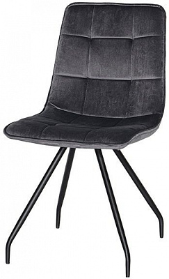 Стілець обідній Роуз X-2007 чорний/сірий