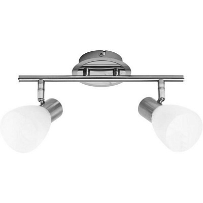 Спот Accento lighting 2x40 Вт E14 сатин ALIN-Ella-2