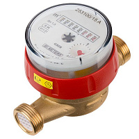 Счетчик горячей воды B-Meters со штуцерами GSD8-I ½ R100 L=110 мм