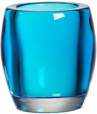 Свічник овальний 77/72 для чайних свічок аква Bolsius