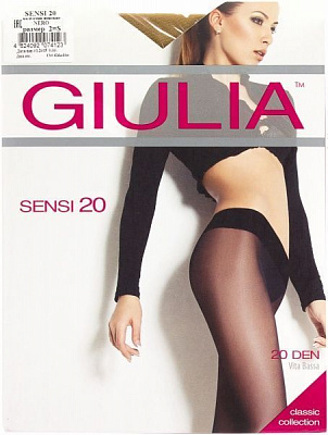 Колготки Giulia Sensi 20 den р. 2 чорний