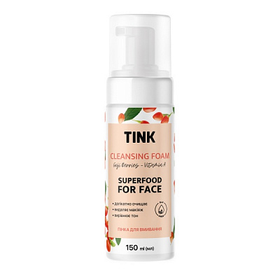 Пенка для умывания Tink Ягоды Годжи-Витамин А для всех типов кожи 150 мл