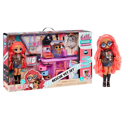 Ігровий набір L.O.L. SURPRISE! з лялькою O.M.G. серії I AM Ветклініка 591559
