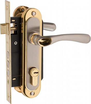 Ручка на планці BRUNO 910K6 PZ 62 мм матовий нікель