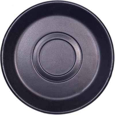 Блюдце 15,5 см Блек Мат Manna Ceramics