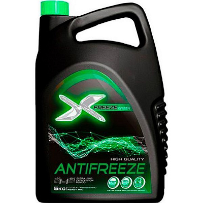 Антифриз X-FREEZE -40°С 5кг зеленый 
