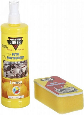 Полироль для приборной панели Joker lemon 300 мл