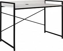 Стіл письмовий Nowy Styl OXFORD BLACK (16) 1160x610x750/830 Білий (СH) 