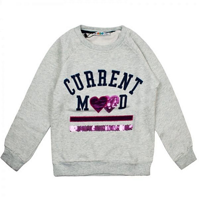 Кофта для девочки ALG р.134 темно-серый 78626 