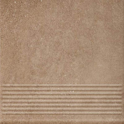 Клинкерная плитка Mattone Sabbia Beige Stopnica Prosta 30x30 Ceramika Paradyz