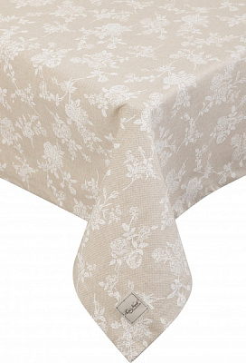 Скатерть Шале розы 133x220 см бежевый La Nuit 