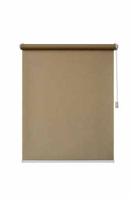 Ролета мини Gardinia Риббед 38x170 см коричневая 