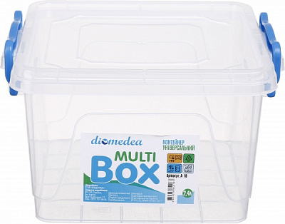Контейнер для пищевых продуктов с крышкой №18 2,4 л DIOMEDEA
