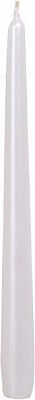 Свічка білий перламутровий Bispol
