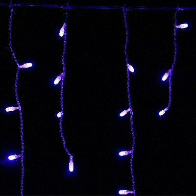 Электрогирлянда-штора Сосульки синие OIC100LSE-B-T-I4 встроенный светодиод (LED) 100 ламп 2 м 