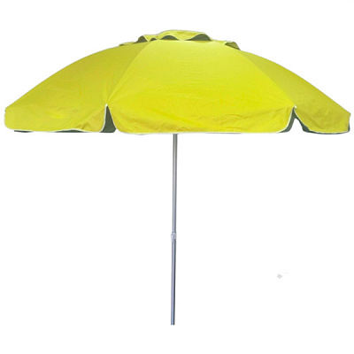 Парасоль пляжний Indigo D2,5м посилений з нахилом жовтий