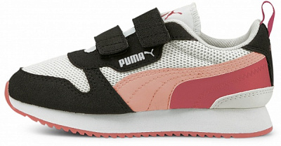 Кроссовки Puma R78 V PS 37361715 р.UK 2 бело-коралловый
