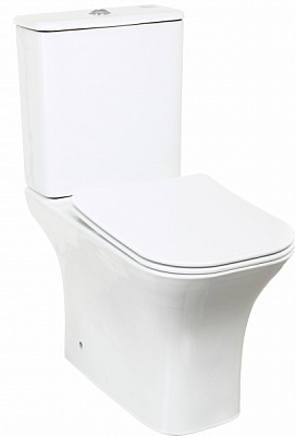 Унитаз-компакт TREND Rimless с сиденьем SLIM Soft-close