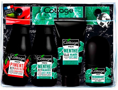 Набір подарунковий для чоловіків Cottage Men's tra 2x50 ml+2x30 ml