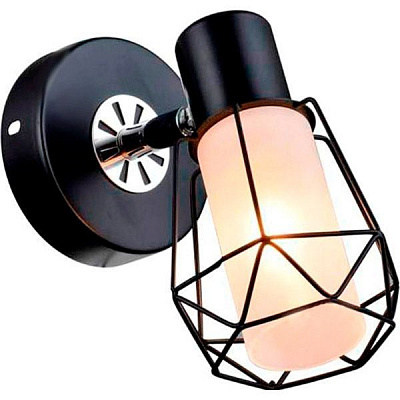 Спот Crystal Life 1x40 Вт E14 черный 15551-1 