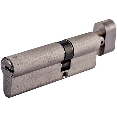 Циліндр MVM Р6Р35T/55 35x55 ключ-вороток 90 мм матовий нікель