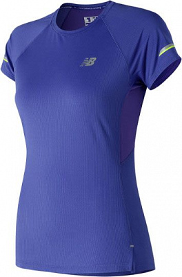 Футболка New Balance WT81200BUE S фіолетовий