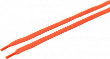 Шнурок  плоский 100 см 100 см помаранчевий