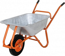 Тачка садовая Vitals одноколесная 100/180К оранжевая 43676