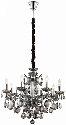 Люстра подвесная Globo PINJA 8xE14 черный 64114-8 