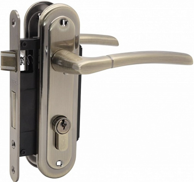 Комплект фурнитуры PZ Latuna A-1210 AB 62,5 мм старая бронза