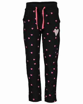 Штаны для девочек Blue Seven спортивные трикотажные р.122 черный 775128 X* 