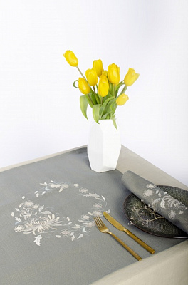 Раннер Нежное золото 341-22/00 64x64 см зеленый Эдельвика 