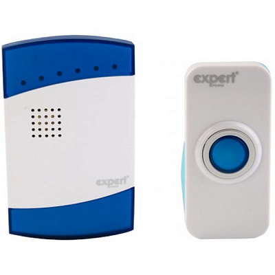 Дзвоник бездротовий Unice Expert білий із синім WSD-DN1B802