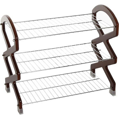 Полка для обуви Lemax 620х320х535 мм коричневая