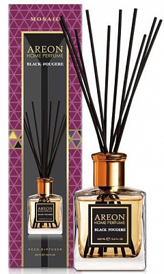 Аромадиффузор для дома АРЕОН Хоум Парфюм Мозаик Черный Фужер 150 мл 