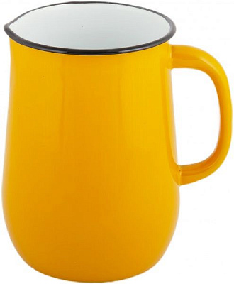 Глечик емальований 2,5 л гірчичний Idilia