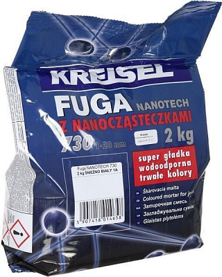 Фуга Крайзель Nanotech 730 1А 2 кг сніжно-білий