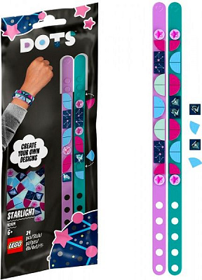Конструктор LEGO Dots Браслеты DOTS Звездная ночь 41934