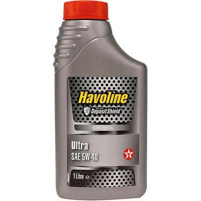 Моторное масло Texaco Havoline Ultra 5W-40 1 л