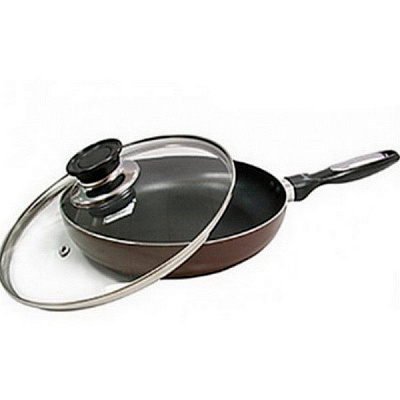 Сковорода с крышкой 28 см VC-4460-28 mix Vincent