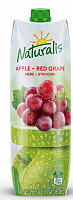 Напій соковий Naturalis яблучно-виноградний 1 л 