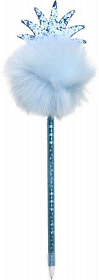 Ручка шариковая Фиолетовая корона CW219 