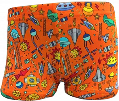 Шорты для плавания Bibo р.92-98 оранжевый 2008 