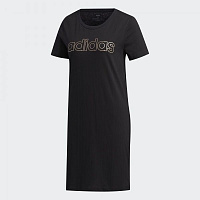 Платье Adidas W E BRAND DRESS FL0141 р. XL черный