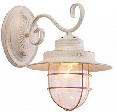 Бра Arte Lamp A4579AP-1WG Lanterna 1x60 Вт E27 бело-золотистый 